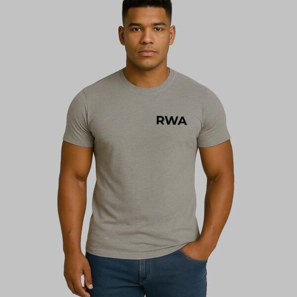 RWA Big Swirl T-Shirt – Man's Logo Tee – Bold Minimalist Streetwear by RWA.Inc