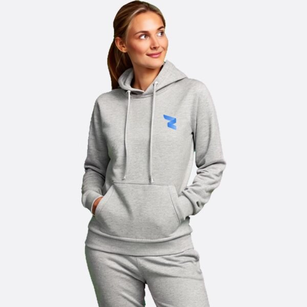 RWA Logo Hoodie Ladies – Minimalist Swirl Design – Casual Streetwear by RWA.Inc