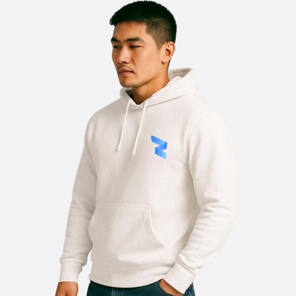 RWA Logo Hoodie Man's – Minimalist Swirl Design – Casual Streetwear by RWA.Inc