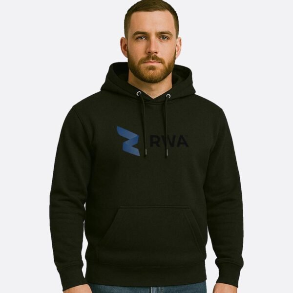 RWA Essential Logo Hoodie – Man's Streetwear Hoodie with Center Print – Casual Fit by RWA.Inc