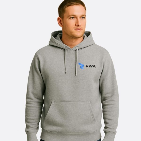 RWA Signature Logo Hoodie Man's – Minimalist Streetwear – Modern Fit by RWA.Inc