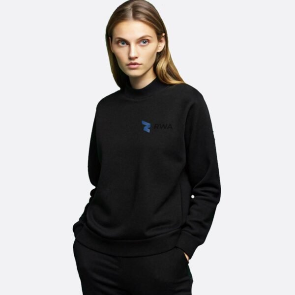 RWA Signature Logo Sweatshirt Ladies – Minimalist Streetwear – Modern Fit by RWA.Inc