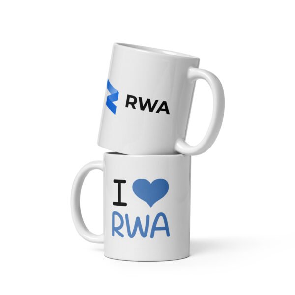 I love RWA Lover Mug – 11 oz Ceramic Coffee Cup – Bold Minimalist Design for Daily Espresso or Tea by RWA.inc